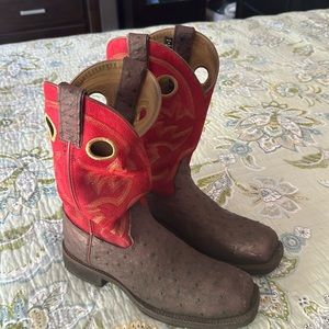 Men’s 11” Wide Square Steel Toe Roper size 8.5 D